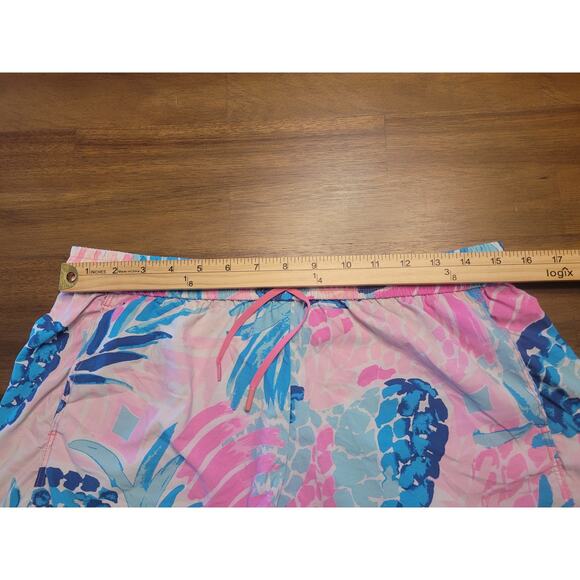 Lilly Pulitzer Nylon Shorts – Goombay Smashed Pink/Blue – Women’s M - Picture 5 of 9